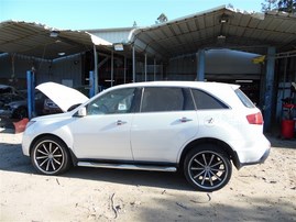 2011 Acura MDX White 3.7L AT 4WD #A23678